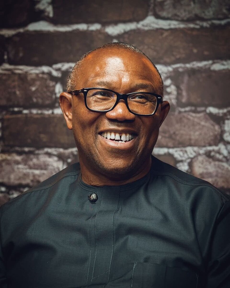 Peter Obi in his early years in Onitsha, Anambra State